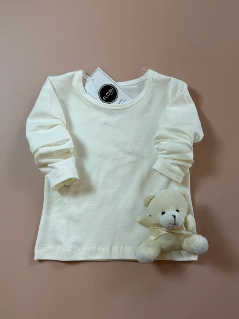 CAMISETA MANGA LONGA BÁSICA OFF | 1 AO 3 - comprar online