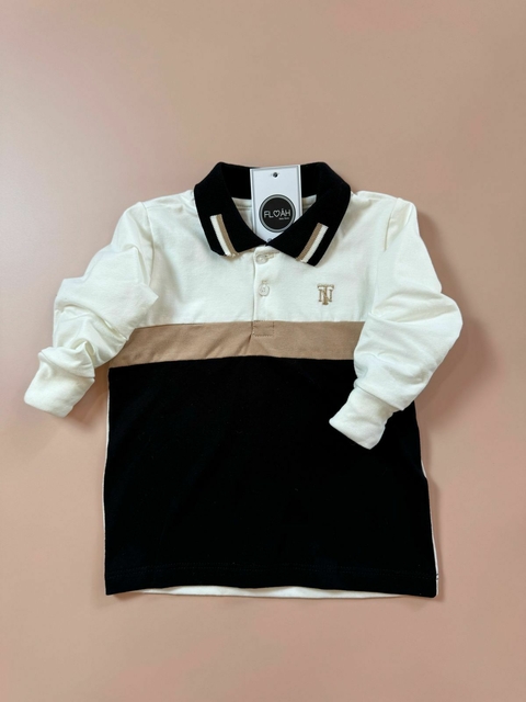 CAMISETA MANGA LONGA POLO TRICOLOR | 1 AO 6 - comprar online