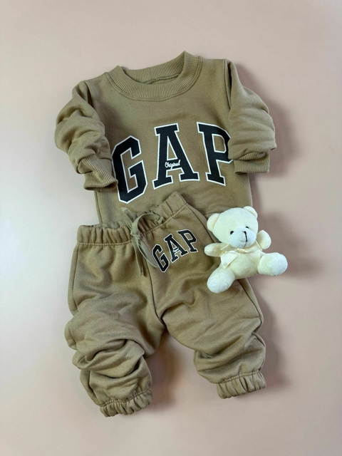 CONJUNTO MOLETOM GAP CARAMELO | P AO 6 - comprar online