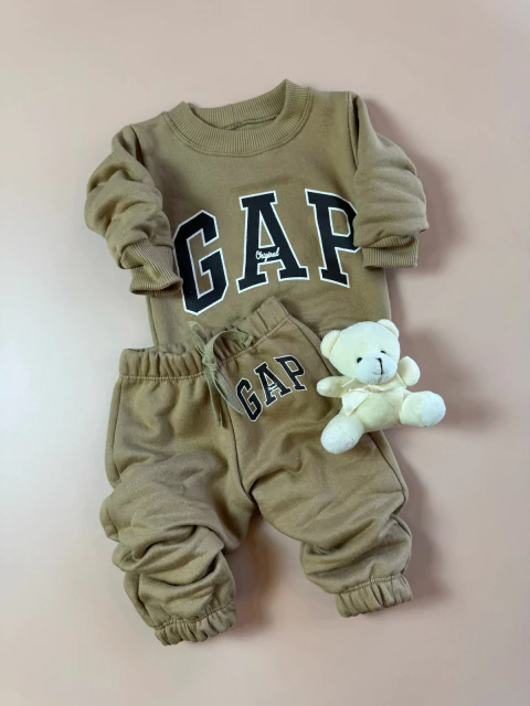 CONJUNTO MOLETOM GAP CARAMELO | P AO 6 - comprar online