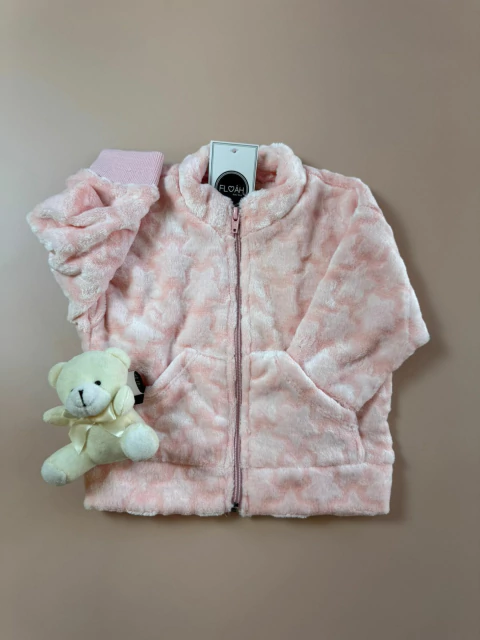 CASACO ROSA ESTRELAS | 1 AO 3 - comprar online