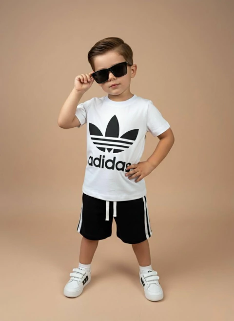 CONJUNTO ADIDAS CURTO | 1 AO 6 - comprar online