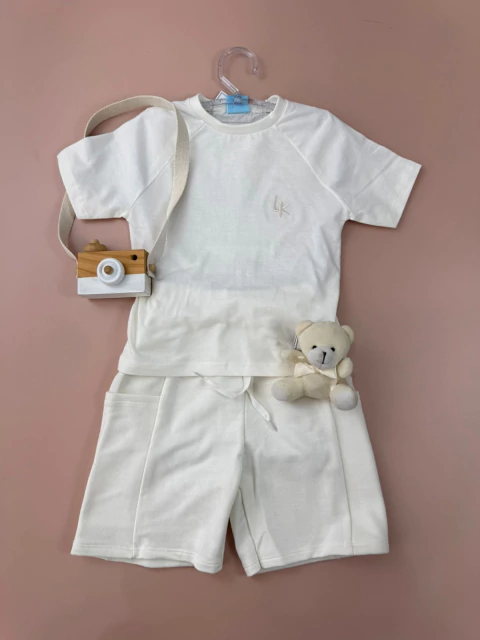 CONJUNTO VITOR OFF WHITE | 4 AO 8 - comprar online