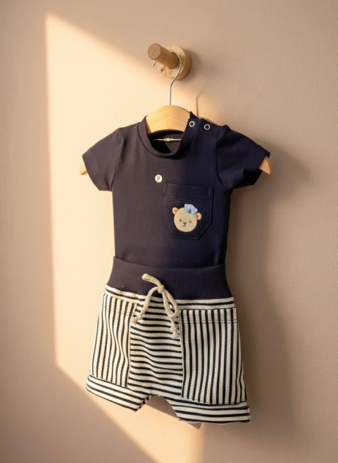 CONJUNTO URSO AZUL | P AO 4 - comprar online