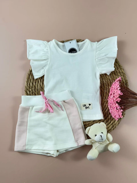 CONJUNTO FRUFRU BRANCO | 1 AO 3 - comprar online