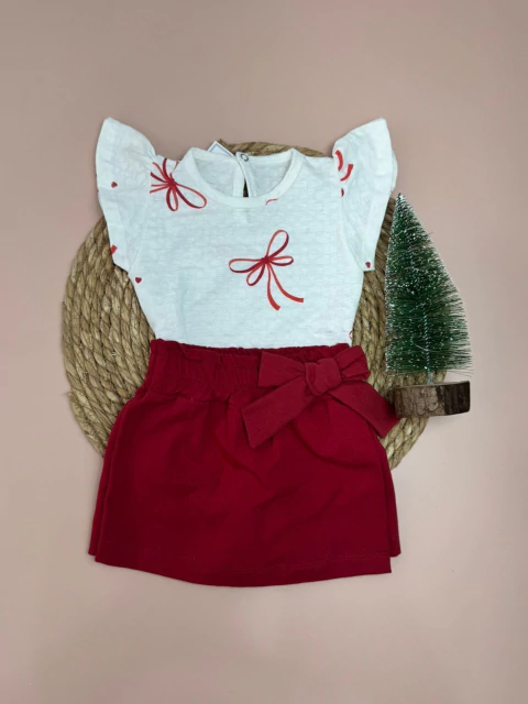 CONJUNTO LAÇO VERMELHO | 1 AO 6 - comprar online