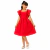 Vestido Infantil em Crepe com Babados GI