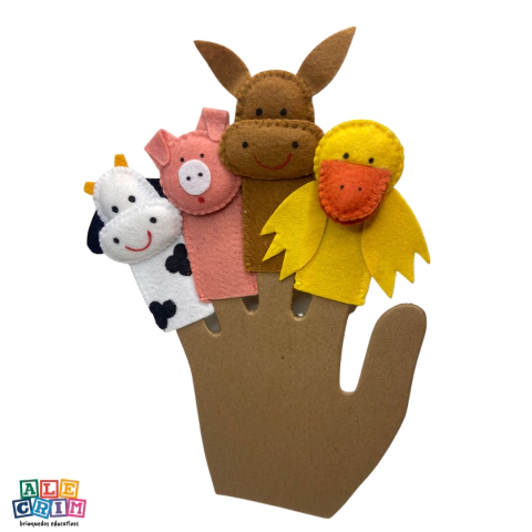 Dedoches Animais da Fazenda