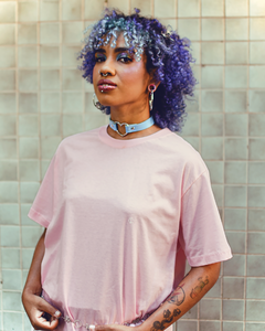 Camiseta T-shirt Rosa Árvore Casual