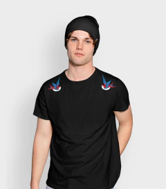 Camiseta T-shirt Unissex Andorinhas Old School Tattoo - loja online