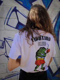 Camiseta T-shirt Fighting Club Sapo Old School Tattoo na internet