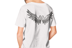 Camiseta T-shirt Another Wings Branca - Blue Tree