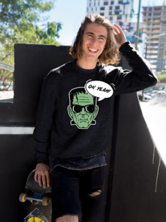 CASACO BLUSÃO MOLETOM UNISSEX FRANKENSTEIN OH YEAH! - comprar online