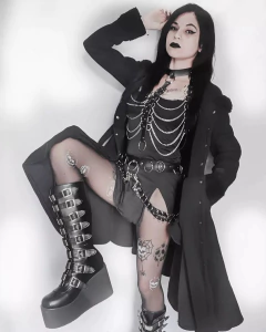 Meia-calça Skull na internet