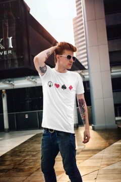Camiseta T-shirt Naipes Cartas Baralho - loja online