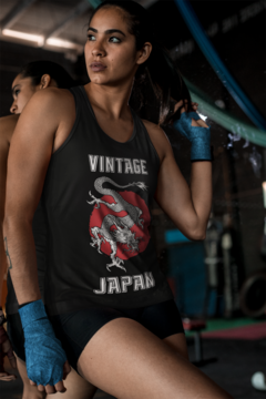 REGATA VINTAGE JAPAN MARTIAL ARTS DRAGÃO ORIENTAL 100% ALGODÃO DO P AO G1