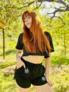 Short Moletom Teias de Aranha Coleção We love Monsters - comprar online