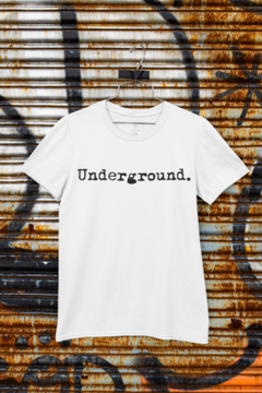 Imagem do Camiseta t-shirt branca unissex underground moda alternativa