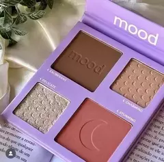 Paleta Multifuncional Blush, Contorno e Iluminador Ruby Rose MOOD HB-F586-2 na internet