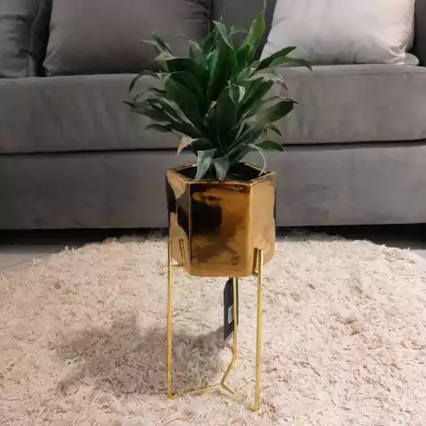 Macetero Huaca Dorado.