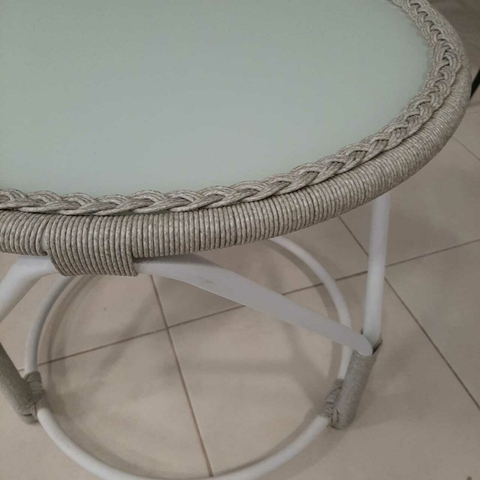Mesa de centro aluminio de exterior - comprar online