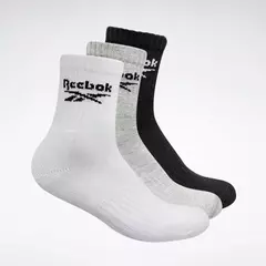 KIT 3 MEIAS REEBOK CL 1/2 TOALHA