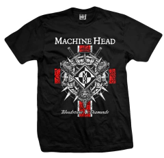 Remera MACHINE HEAD - Bloodstone & Diamonds