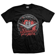 Remera V8 - Luchando Por El Metal
