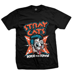 Remera STRAY CATS - Rock This Town