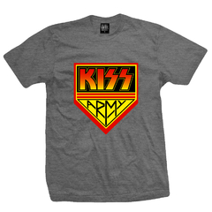 Remera KISS Army Gris