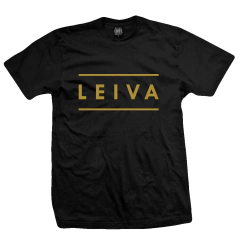 Remera LEIVA - negra