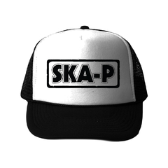 Gorra SKA P Clasica Blanca y negra