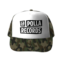 Gorra LA POLLA RECORDS Ni descanso ni paz - Camuflada