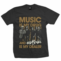 Remera GUASONES - Music is my drug - comprar online