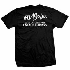 Remera GUASONES - Music is my drug - OBRAS en internet