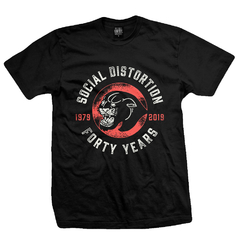 Remera SOCIAL DISTORTION - Forty Years