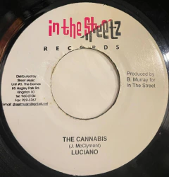 7" Luciano - The Cannabis / Free Life Version (In The Streetz Records) EX