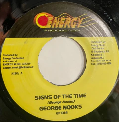 7" George Nooks - Signs Of The Time / Version (Energy Production) EX