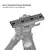 Mount Adaptador de bipé p/ MLOK (liberação rápida 5,5") - Fanaue - loja online