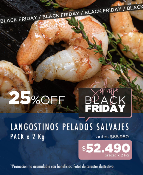 Promo - Langostino Pelado y Desvenado (2KG) - comprar online