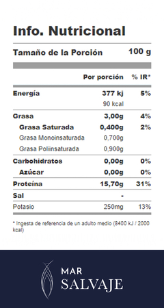 Trucha Salmonada (Penca) - Mar Salvaje