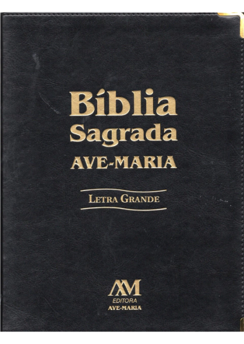 Bíblia Sagrada Letra Grande - Preta
