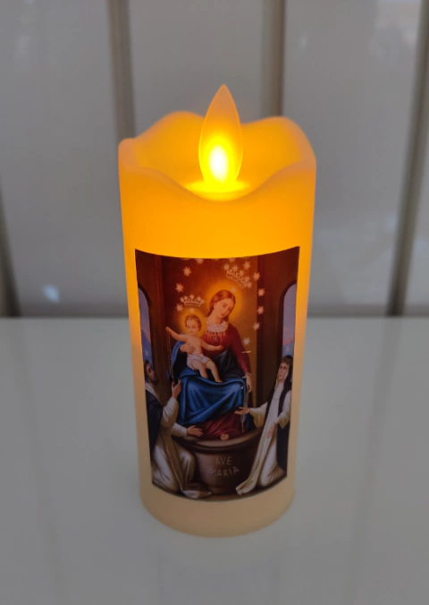 Vela Led - Nossa Sra do Rosário de Pompeia