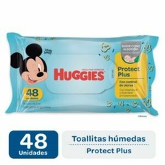 Toallitas Húmedas Huggies Protect Plus x 48