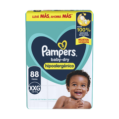 Pampers Baby-Dry Pack Mensual. Elegí talle - comprar online