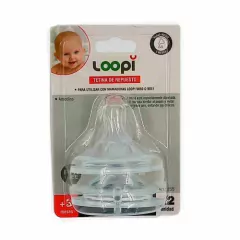 Loopi Tetina x2 Simil "Avent Natural" (Elegí edad)