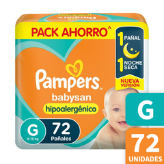 Pampers Babysan. Elegí Talle en internet