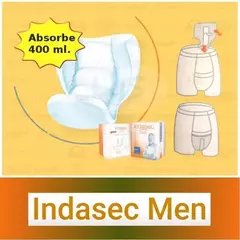 Indasec Apósitos Masculinos x10 - comprar online