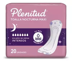 Plenitud Femme Toalla Nocturna x 20 - comprar online