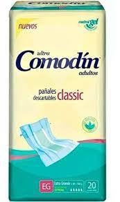 Comodín Pañales Clásicos Rectos EG x 20